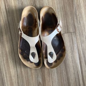 Off white Birkenstocks